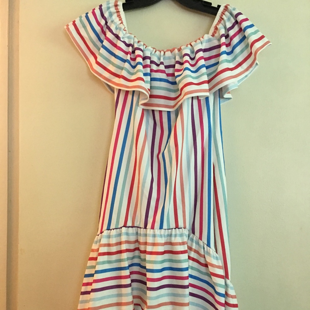 Colorful Stripe Dress